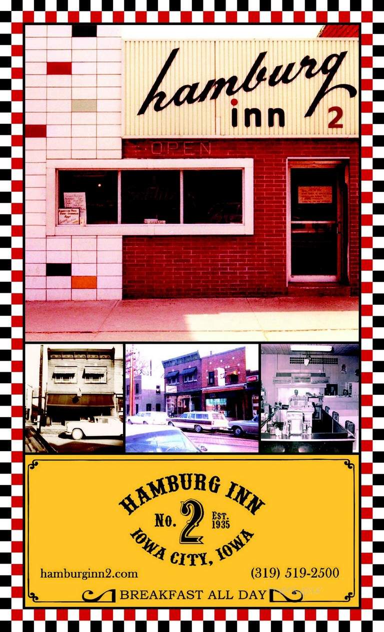 Hamburg Inn East - Iowa City, IA menu_pic