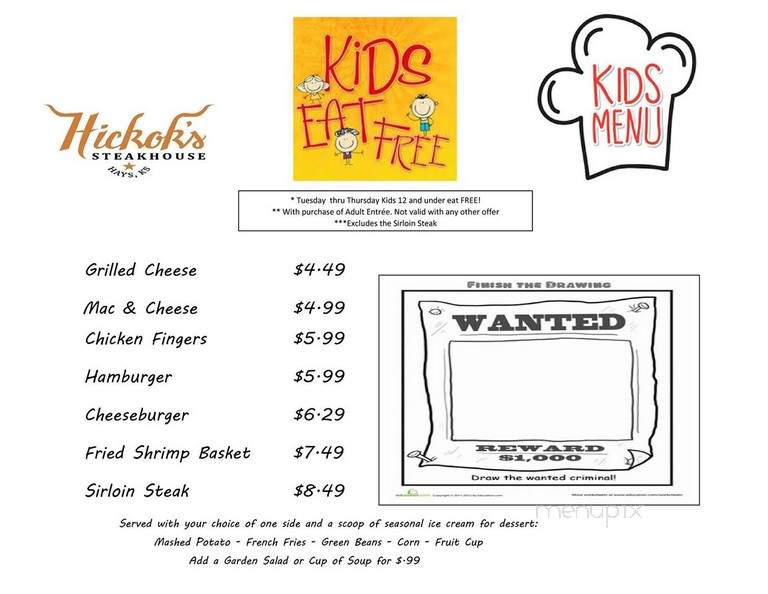 Hickok's Steakhouse - Hays, KS
