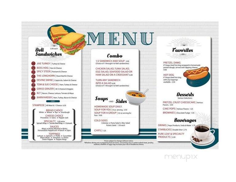 Hilldale Deli - Freeport, IL menu_pic