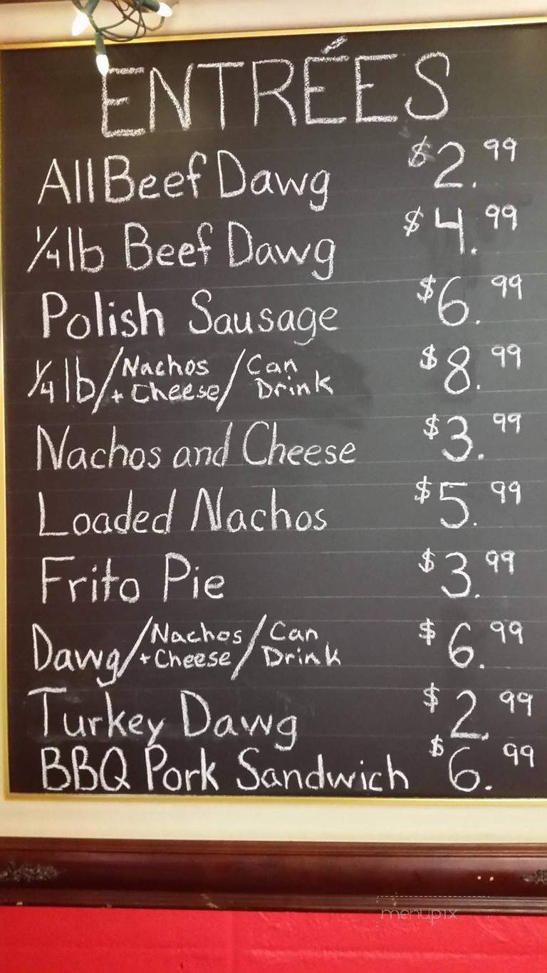 Hot Diggity Dawg - Gatlinburg, TN menu_pic