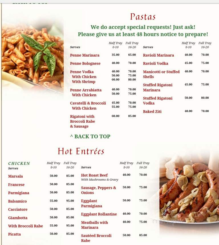 IL Panino Pizzeria - Fairfield, NJ menu_pic