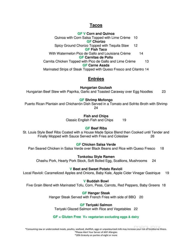 Iron Hills Tavern - Ledgewood, NJ menu_pic
