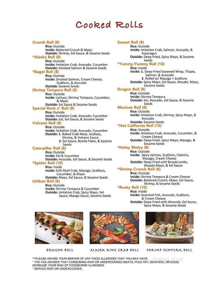J's Asian Cafe - Alpharetta, GA menu_pic