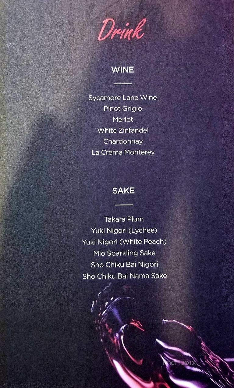 Kenko Hibachi - Lynchburg, VA menu_pic