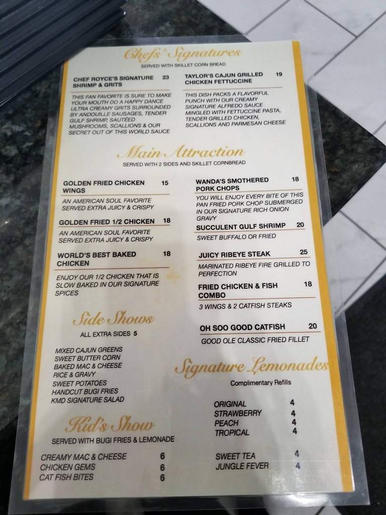 Kiss My Dish Soul Kitchen - Oswego, IL menu_pic