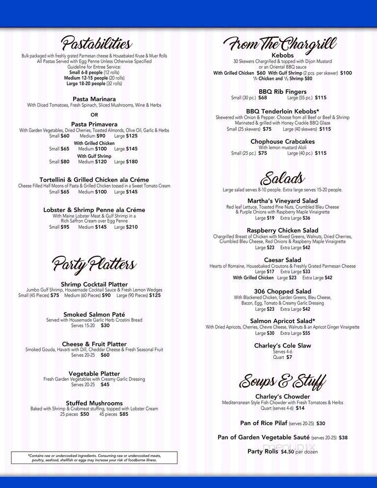 Kruse & Muer on Woodward - Royal Oak, MI menu_pic