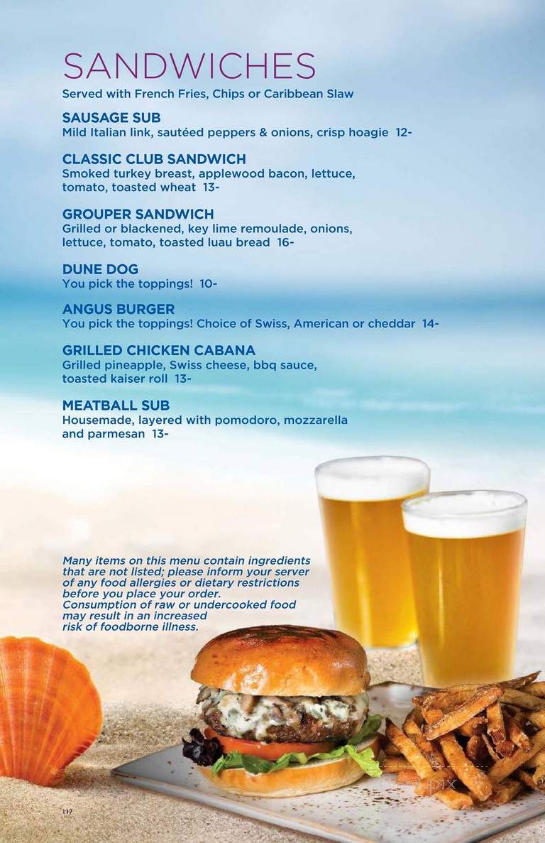 La Bella Vita Ristorante - Sanibel, FL menu_pic
