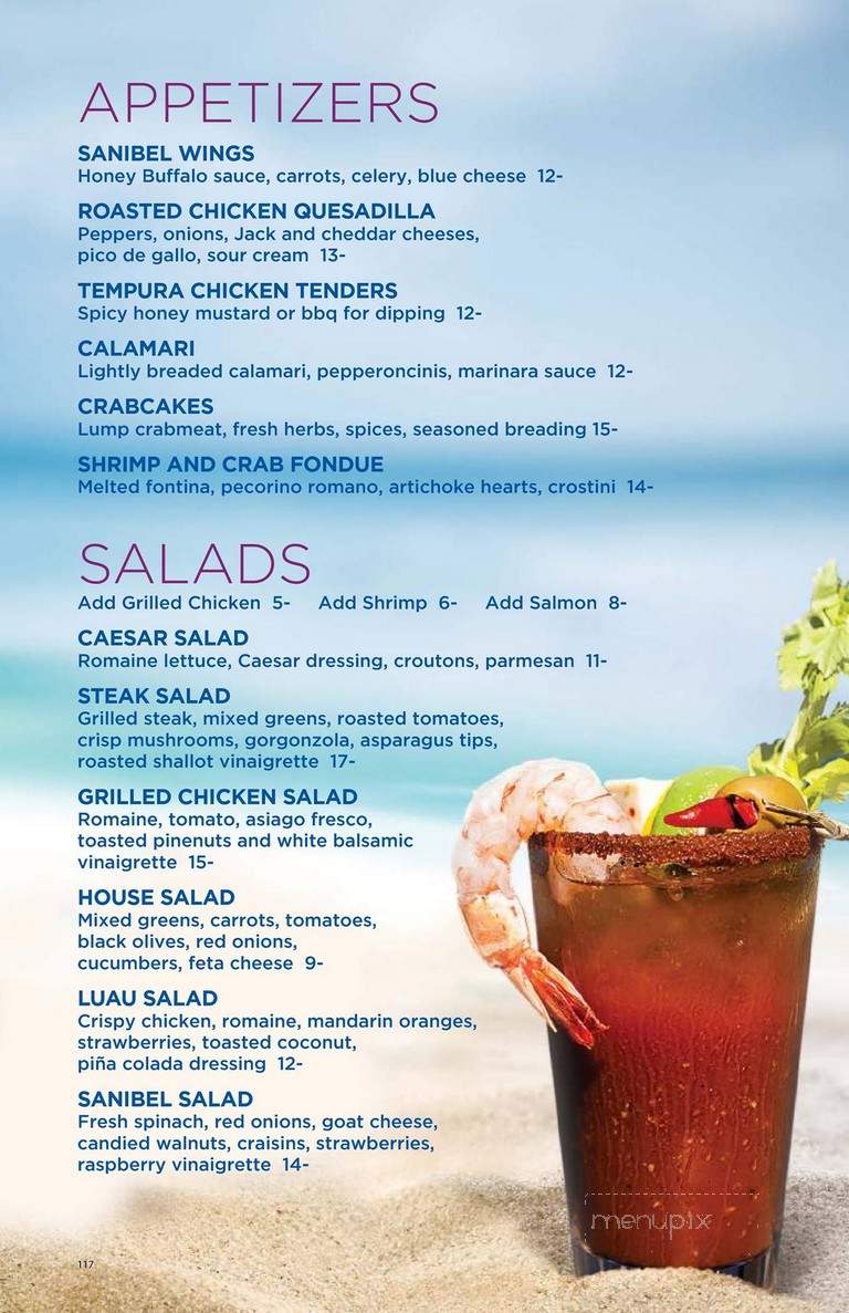 La Bella Vita Ristorante - Sanibel, FL menu_pic