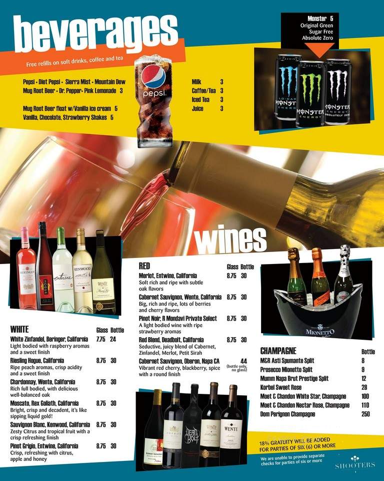 Leaking Boot Public House & Eatery - Sandusky, OH menu_pic