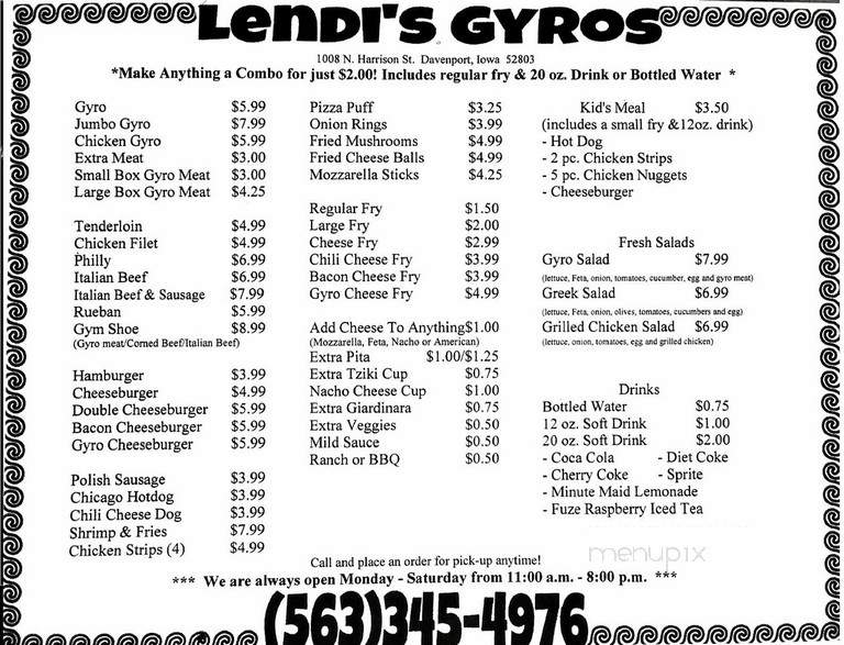 Lendi's Gyros - Davenport, IA
