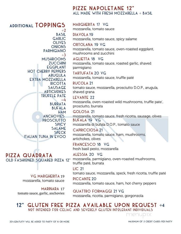 Levante - Long Island City, NY menu_pic