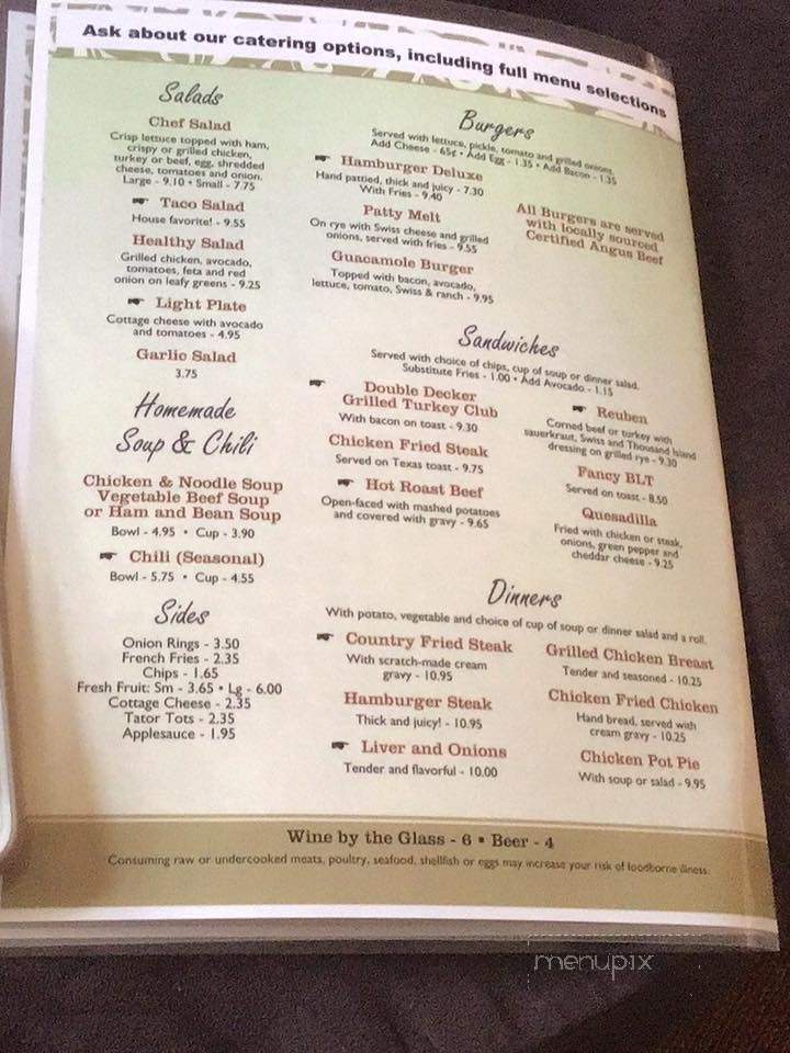 Livingston's Diner - Wichita, KS menu_pic