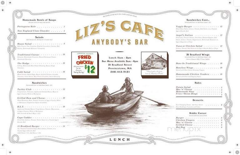 Liz's Cafe Anybody's Bar - Provincetown, MA