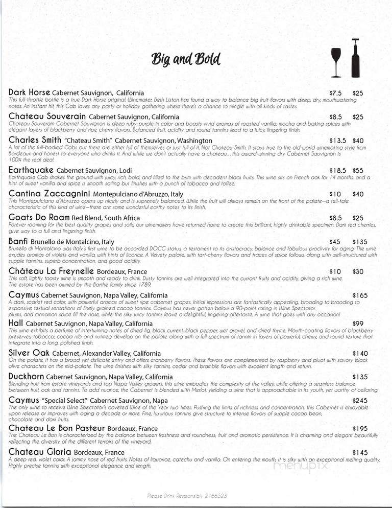 Lola's Bistro - Wichita, KS menu_pic