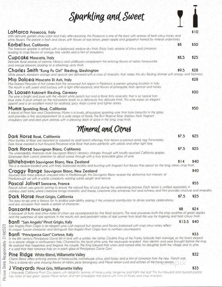 Lola's Bistro - Wichita, KS menu_pic