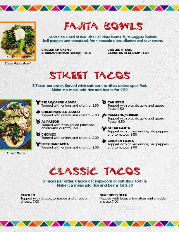 Los Habaneros - Hudson, WI menu_pic