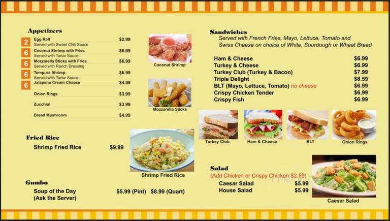 Louisiana Fried Chicken & Wings - Chandler, AZ menu_pic