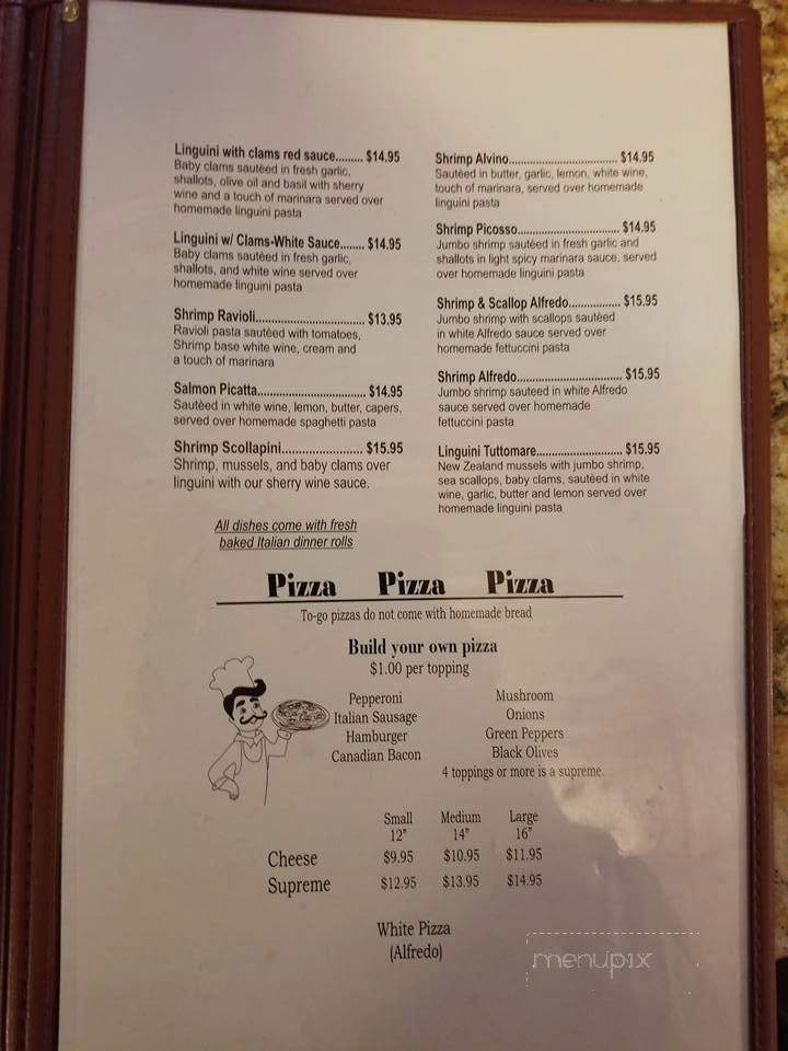 Luigis Italian Restaurant - Mattoon, IL menu_pic