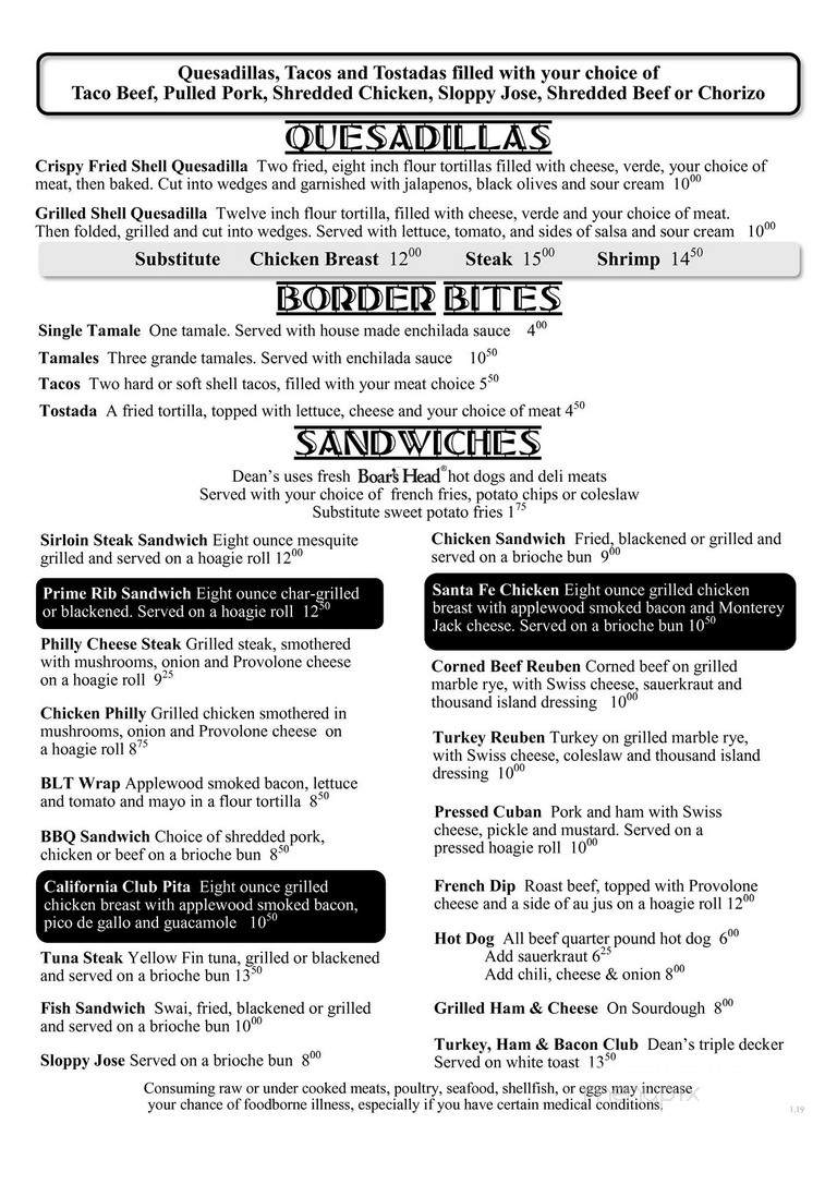 Lulu Restaurant - Punta Gorda, FL menu_pic