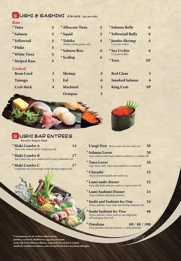 Lumi Asian Fusion - North Haven, CT menu_pic
