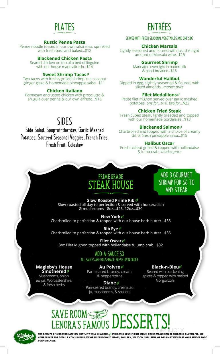 Magleby's - St. George, UT menu_pic