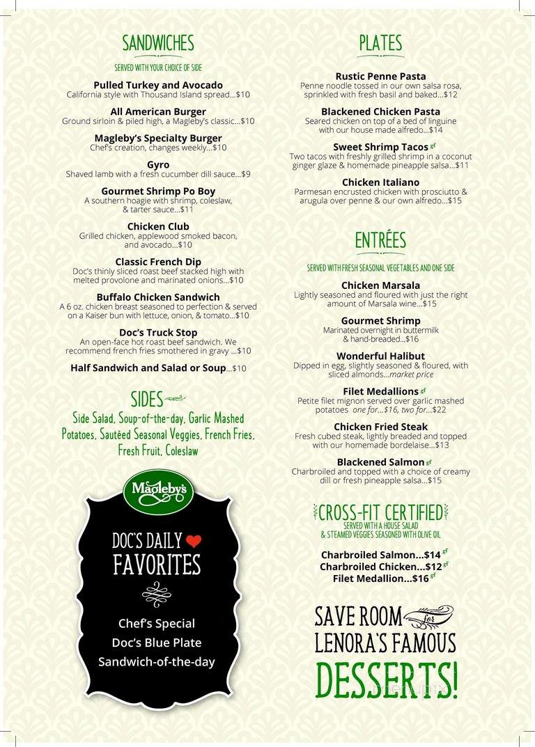 Magleby's - St. George, UT menu_pic