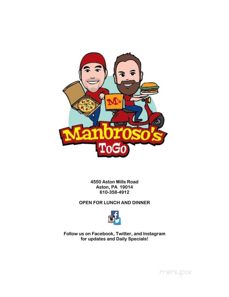 Manbroso's ToGo - Aston, PA