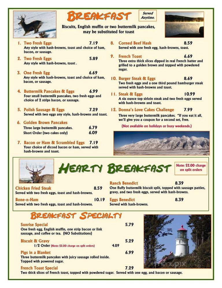 Mario's - Brigham City, UT menu_pic