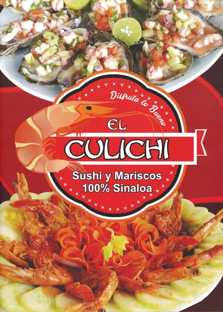 Mariscos El Culichi - Brownsville, TX menu_pic