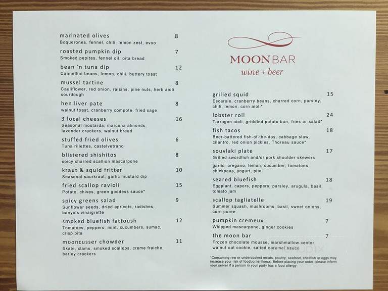 Moon Bar - Boston, MA