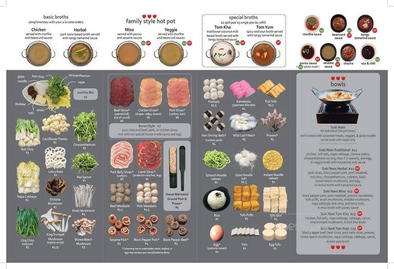 Morfire - Seattle, WA menu_pic