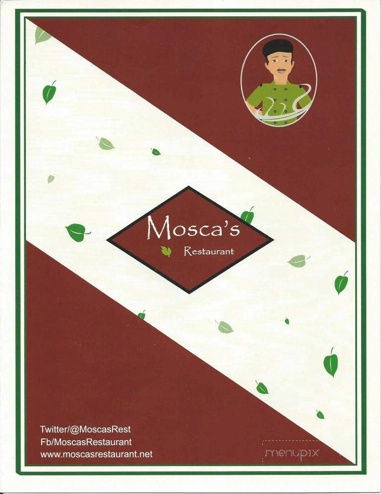 Mosca's Restaurant - Burlington, NC menu_pic