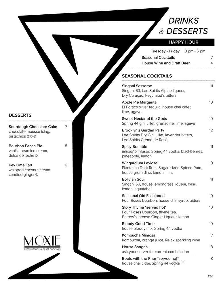 Moxie - Colorado Springs, CO menu_pic