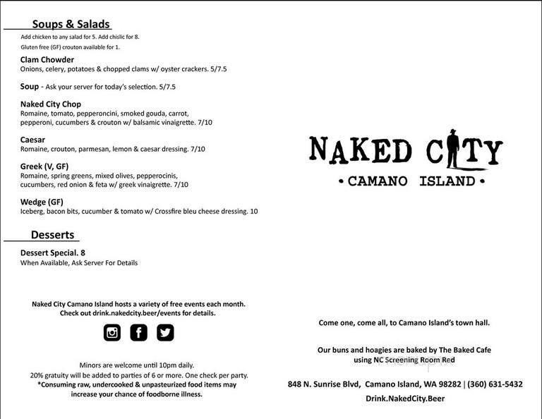 Naked City - Camano Island, WA