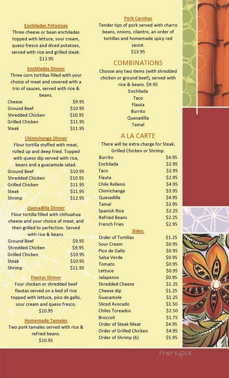 Navarro's - Lacombe, LA menu_pic