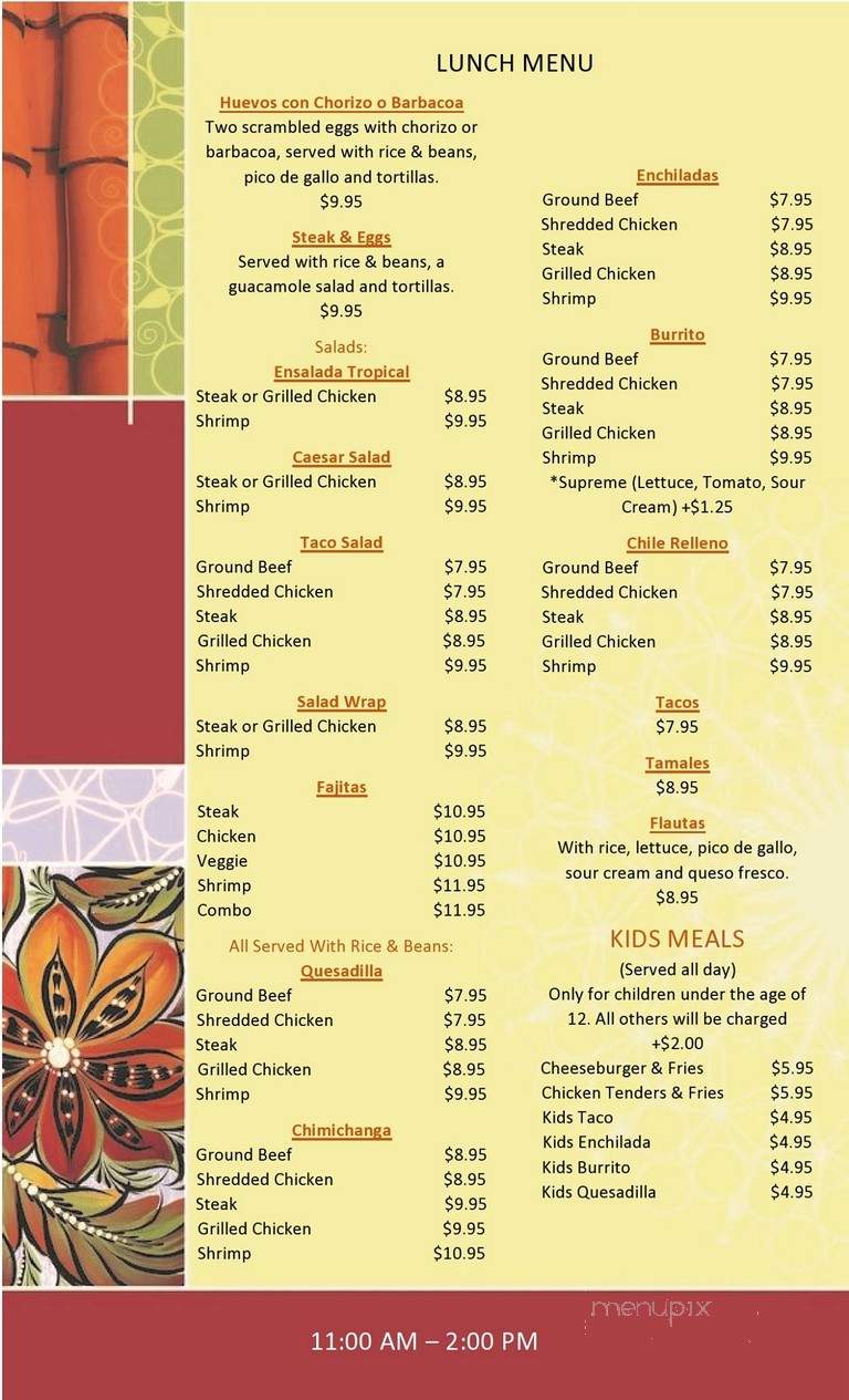 Navarro's - Lacombe, LA menu_pic