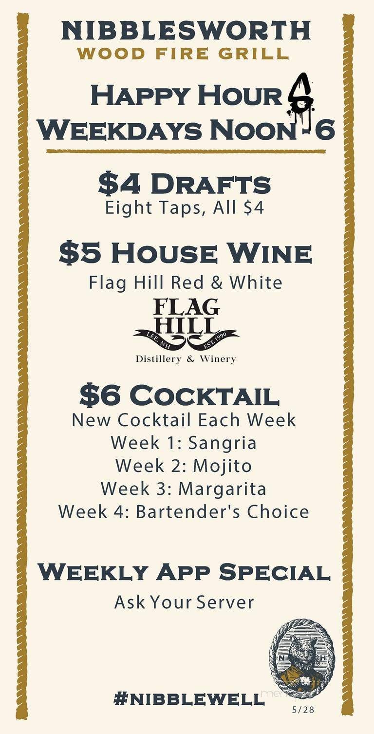 Nibblesworth - Portsmouth, NH menu_pic