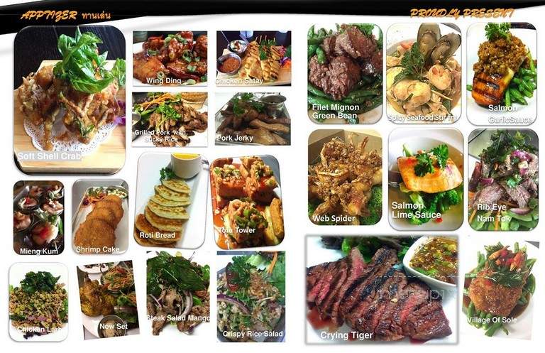 Now On 9 Thai Bistro - Valley Village, CA menu_pic