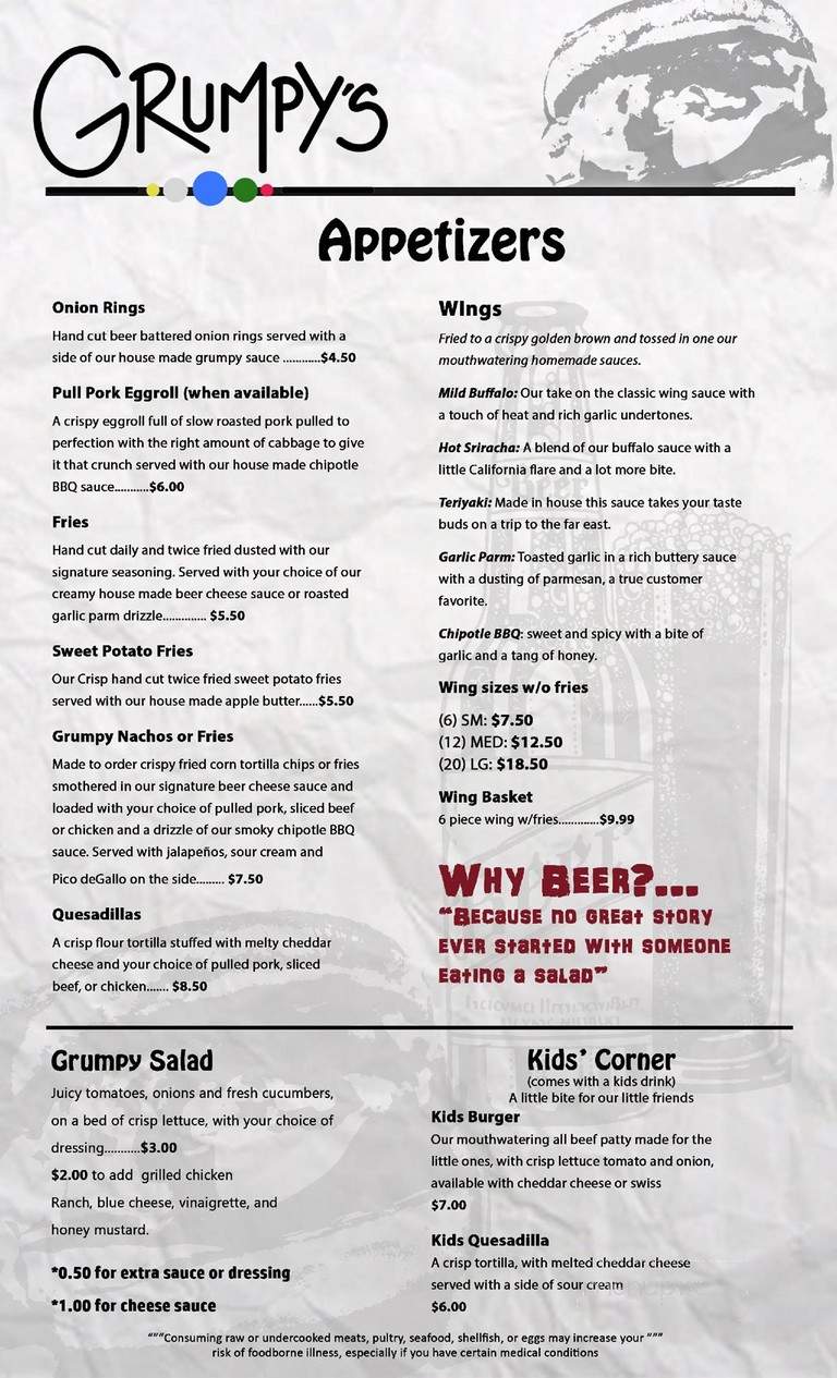 Off The Rail - Vero Beach, FL menu_pic