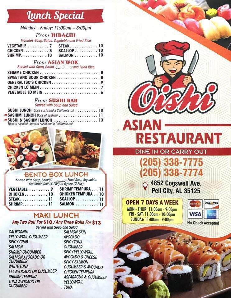 Oishi - Pell City, AL
