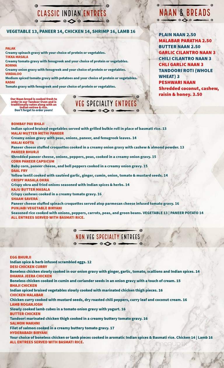 Olive & Mint - Foxborough, MA menu_pic