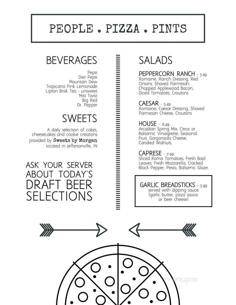 Parlour - Jeffersonville, IN menu_pic