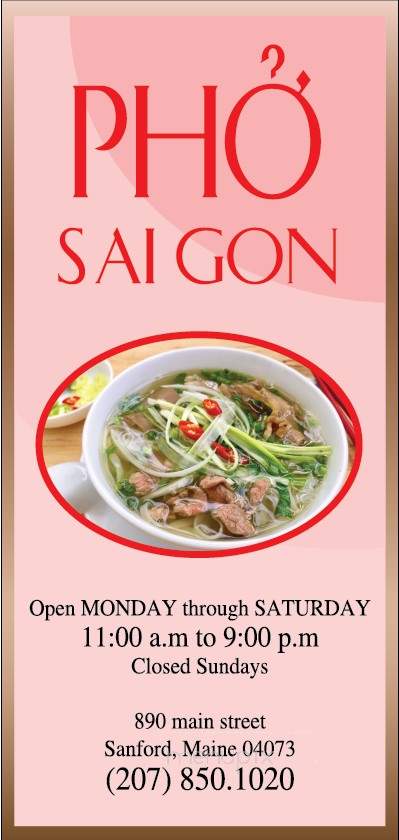Pho Saigon - Sanford, ME