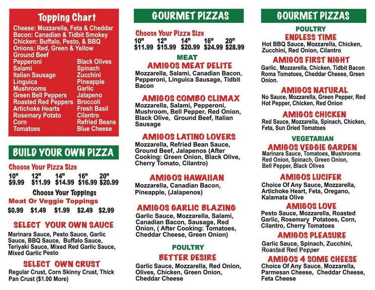 Pizza Amigos - Antioch, CA menu_pic