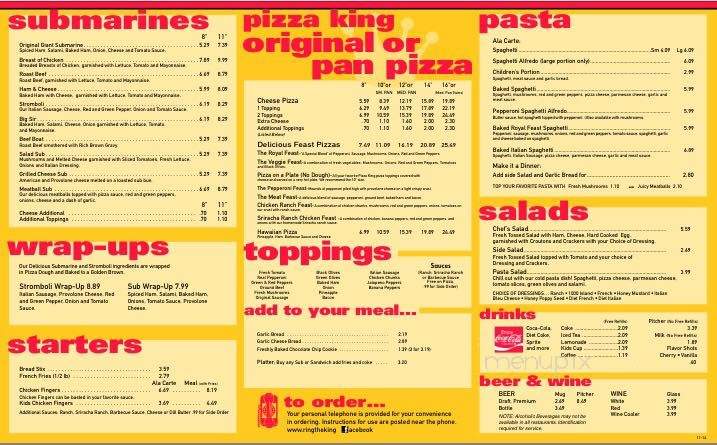 Pizza King - New Haven, IN