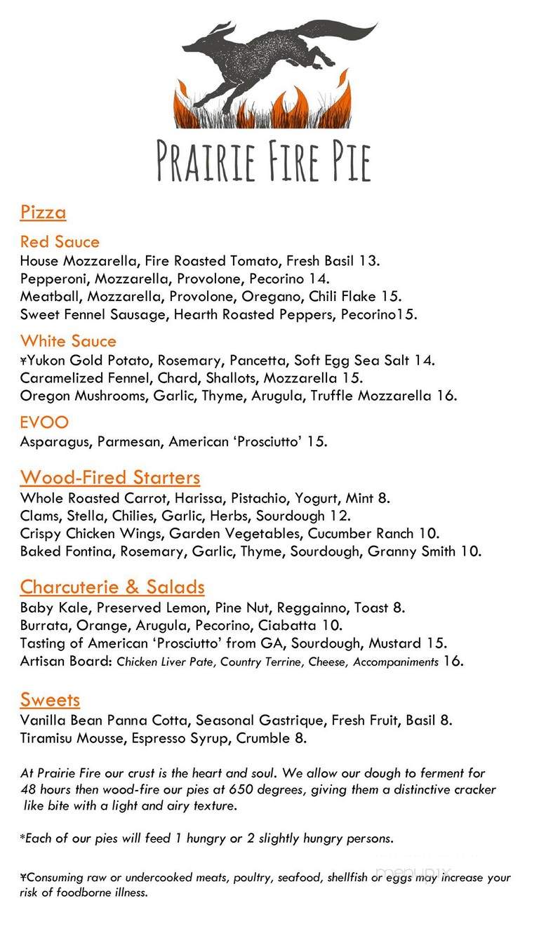 Praire Fire Pie - Tulsa, OK menu_pic