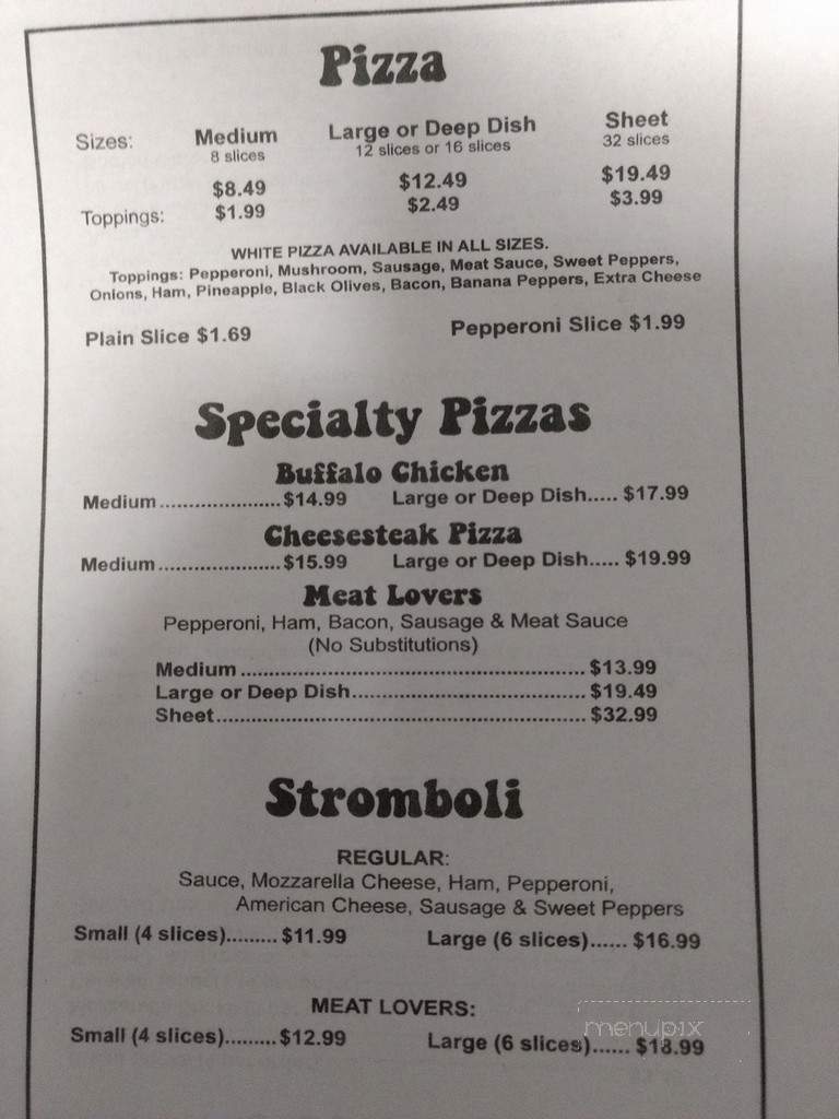 Pudgie's Pizza - Galeton, PA