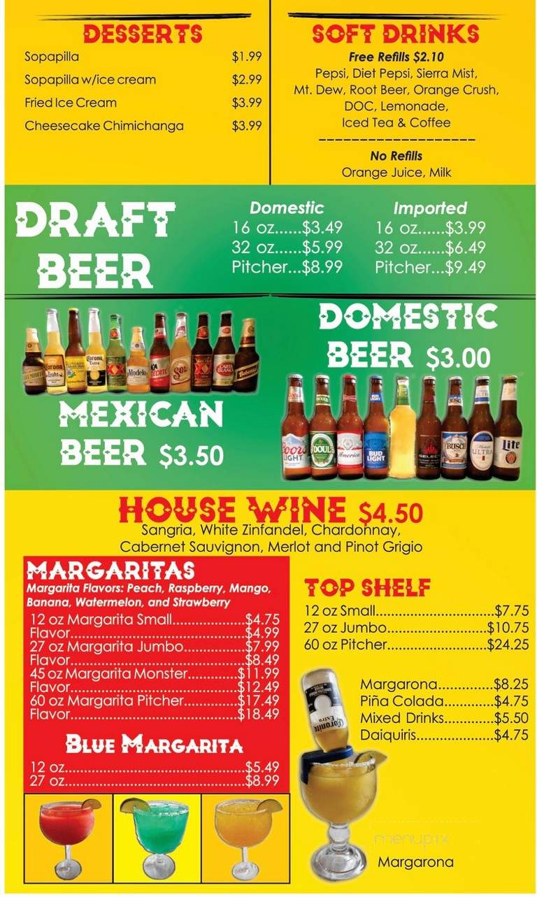 Pulque - Washington, MO menu_pic