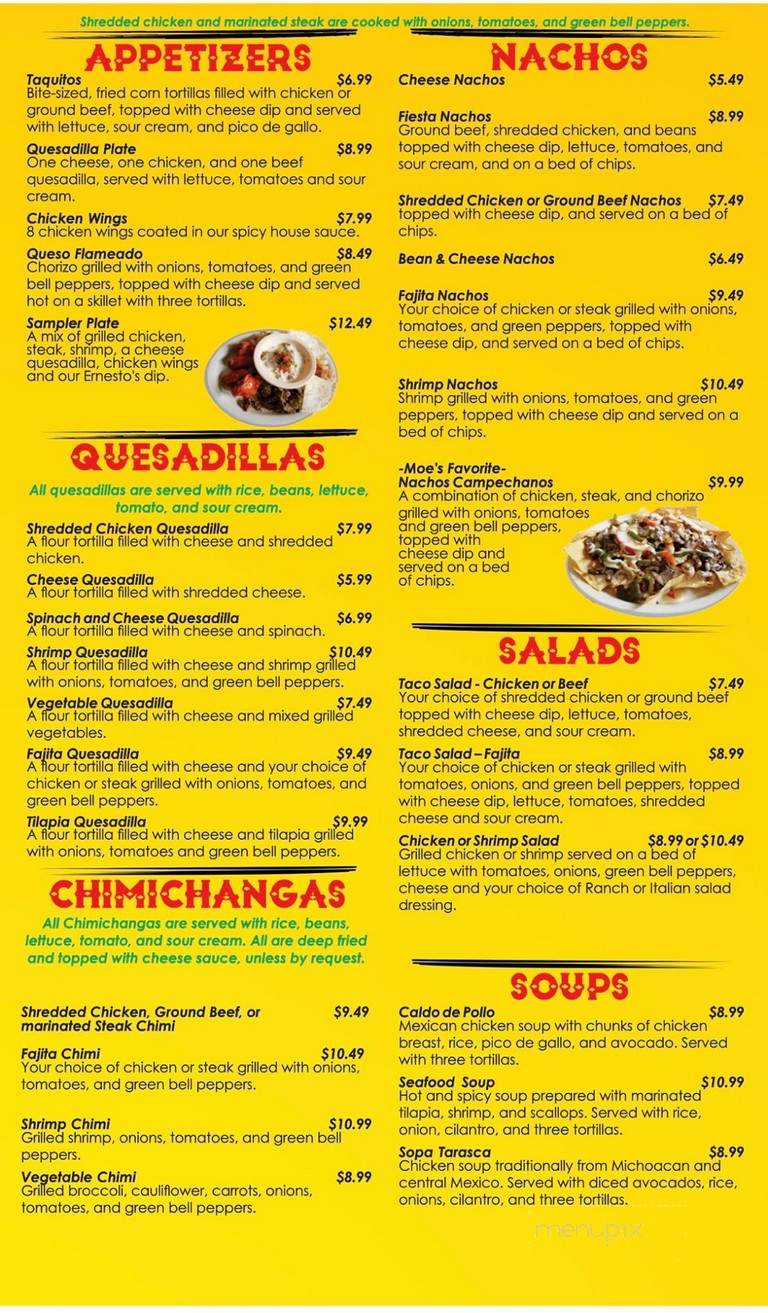 Pulque - Washington, MO menu_pic
