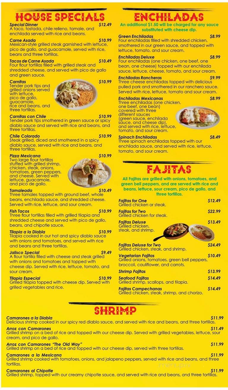 Pulque - Washington, MO menu_pic